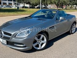 Gris / plata Usado 2014 Mercedes SLK250 Descapotable | 18.500 € (Precio justo)