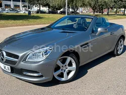 Gris / plata Usado 2014 Mercedes SLK250 Descapotable | 18.500 € (Super precio)