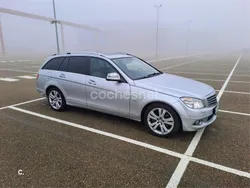 Gris / plata Usado 2008 Mercedes C220 Avantgarde Familiar | 7500 € (Precio justo)