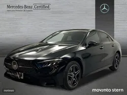 Negro Usado 2024 Mercedes A250 AMG line Berlina | 39.200 € (Precio justo)