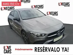 Gris Usado 2021 Mercedes CLA200 Shooting Brake Familiar | 30.700 € (Precio justo)