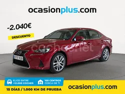 Rojo Usado 2017 Lexus IS300h Executive Line Berlina | 22.450 € (Precio justo)