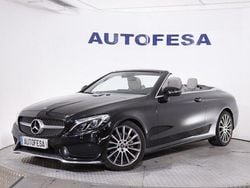 Negro Usado 2018 Mercedes C220 AMG line Descapotable | 31.250 € (Buen precio)