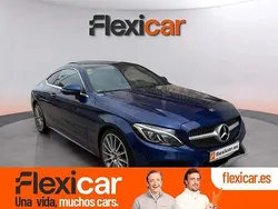 Azul Usado 2018 Mercedes C220 Coupe | 28.490 € (Precio justo)