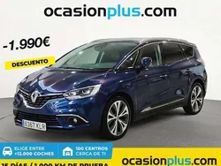 Azul Usado 2018 Renault Grand Scénic IV Zen Monovolumen | 19.900 € (Un poco caro)