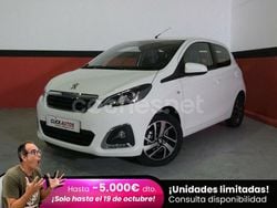 Blanco Usado 2021 Peugeot 108 Allure Utilitario | 10.600 € (Precio justo)