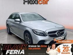Gris Usado 2021 Mercedes C180 Familiar | 24.790 € (Buen precio)