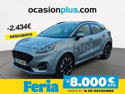 Gris / plata Usado 2024 Ford Puma ST-Line X SUV | 20.200 € (Precio justo)