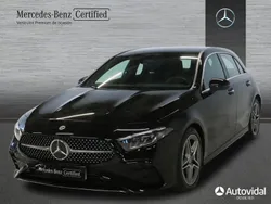 Negro Usado 2024 Mercedes A180 AMG line | 32.900 € (Precio justo)