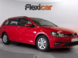 Rojo Usado 2019 VW Golf VII Advance Familiar | 12.990 € (Precio justo)
