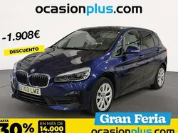 Azul Usado 2021 BMW 225 Active Tourer iPerformance Monovolumen | 19.082 € (Precio justo)
