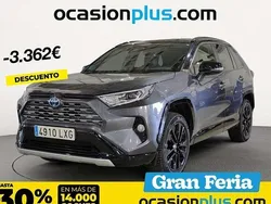 Gris Usado 2022 Toyota RAV4 Hybrid Style SUV | 33.173 € (Precio justo)