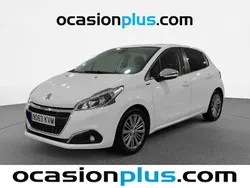 Blanco Usado 2019 Peugeot 208 Signature Sky Utilitario | 11.591 € (Precio justo)