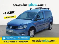 Azul Usado 2018 VW Caddy Trendline Monovolumen | 16.900 € (Un poco caro)