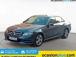 Gris Usado 2014 Mercedes E250 Avantgarde Berlina | 17.750 € (Precio justo)