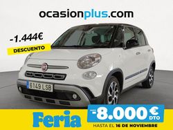 Blanco Usado 2021 Fiat 500L Connect Monovolumen | 13.800 € (Un poco caro)