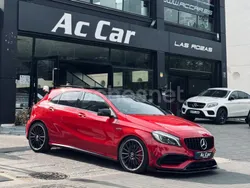 Rojo Usado 2017 Mercedes A45 AMG Berlina | 38.500 € (Caro)