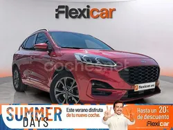Rojo Usado 2022 Ford Kuga ST-Line SUV | 18.490 € (Precio justo)
