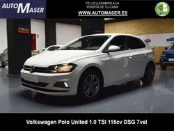 Blanco Usado 2020 VW Polo United Utilitario | 13.700 € (Precio justo)