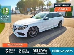Blanco Usado 2016 Mercedes C220 AMG Familiar | 19.690 € (Precio justo)