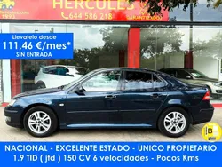 Azul Usado 2007 Saab 9-3 Linear Berlina | 5950 € (Un poco caro)