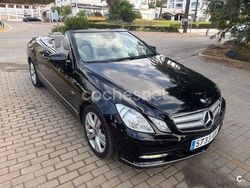 Negro Usado 2012 Mercedes E250 Avantgarde Descapotable | 18.500 € (Caro)