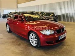 Rojo Usado 2009 BMW 123 Cabriolet Descapotable | 8999 €