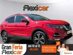 Rojo Usado 2017 Nissan Qashqai N-Connecta SUV | 14.990 € (Precio justo)