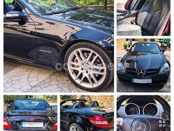 Negro Usado 2007 Mercedes SLK200 Descapotable | 10.300 € (Buen precio)