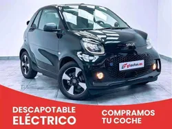 Negro Usado 2022 Smart ForTwo Electric Drive Passion Descapotable | 18.650 € (Caro)
