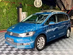 Azul Usado 2017 VW Touran Sport Monovolumen | 19.450 € (Buen precio)