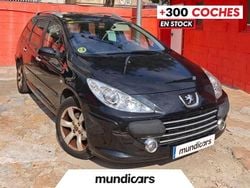 Negro Usado 2007 Peugeot 307 Familiar | 3490 € (Precio justo)