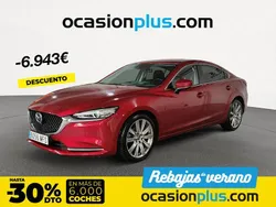 Rojo Usado 2023 Mazda 6 Exclusive-Line Berlina | 21.990 € (Buen precio)