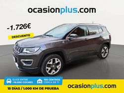Gris Usado 2018 Jeep Compass Limited SUV | 18.990 € (Un poco caro)