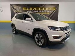 Blanco Usado 2018 Jeep Compass Limited SUV | 15.990 € (Precio justo)