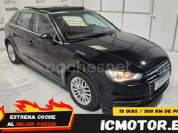 Negro Usado 2013 Audi A3 Sportback Ambition Berlina | 11.499 € (Buen precio)