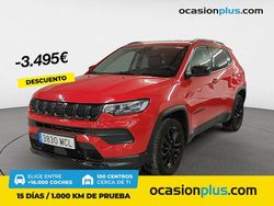 Rojo Usado 2022 Jeep Compass Night Eagle SUV | 25.800 € (Caro)