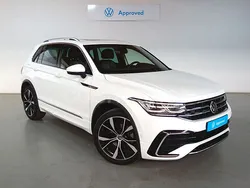 Blanco Usado 2021 VW Tiguan R-line SUV | 32.900 € (Precio justo)
