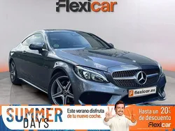 Gris Usado 2017 Mercedes C220 Coupe | 29.990 € (Precio justo)