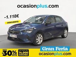 Azul Usado 2021 Opel Corsa Elegance Berlina | 12.300 € (Precio justo)