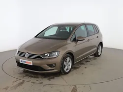 Dorado Usado 2017 VW Golf Sportsvan Advance Monovolumen | 14.599 € (Buen precio)