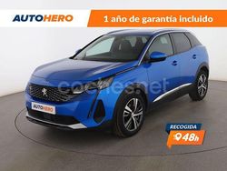 Azul Usado 2021 Peugeot 3008 Allure SUV | 16.099 € (Precio justo)