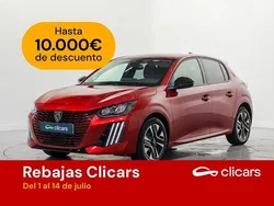 Rojo Usado 2024 Peugeot 208 Allure Utilitario | 15.990 € (Precio justo)