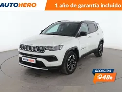 Blanco Usado 2022 Jeep Compass Limited SUV | 21.799 € (Precio justo)