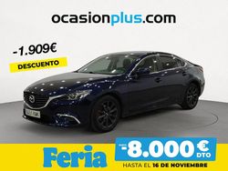 Azul Usado 2018 Mazda 6 Style Berlina | 16.490 € (Precio justo)