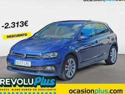Azul Usado 2021 VW Polo R-line Utilitario | 17.637 € (Precio justo)
