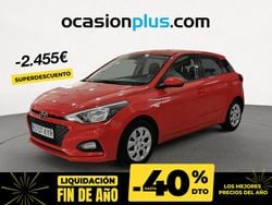 Rojo Usado 2019 Hyundai i20 Berlina | 9500 € (Precio justo)