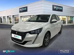 Blanco Usado 2021 Peugeot 208 Active Utilitario | 11.995 € (Precio justo)