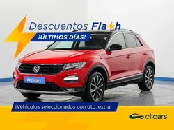Rojo Usado 2020 VW T-Roc Advance SUV | 21.990 € (Precio justo)