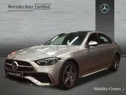 Plata mojave Usado 2024 Mercedes C300e AMG line Berlina | 60.250 € (Precio justo)
